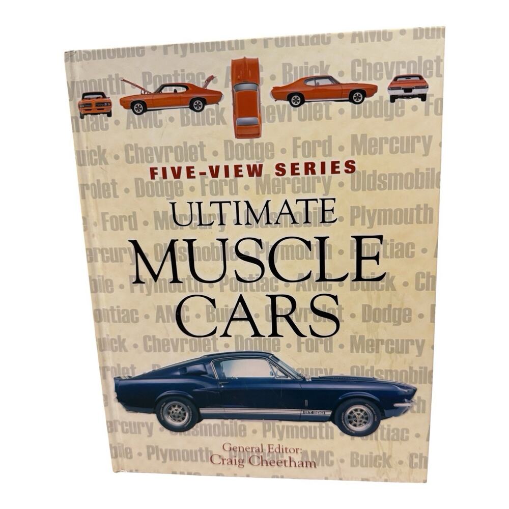 Ultimate Muscle Cars Five-View Series Craig Cheetham Motorbooks HC 2008 American